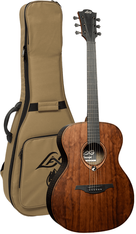 LAG acoustic guitar, Sauvage Auditorium with bag 