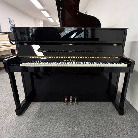 SCHIMMEL Klavier 116S schwarz poliert Occasion Bj. 1998, sehr guter Zustand (gebraucht) - Musik-Ebert Gmbh