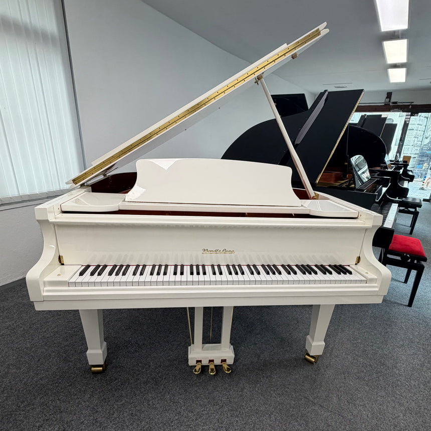 WENDL & LUNG Flügel 161 Professional weiß poliert Occasion Bj. 2006 (gebraucht)