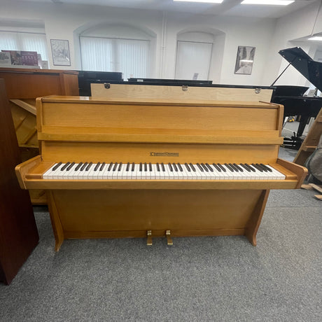 GROTRIAN-STEINWEG Klavier Mod. 100 Occasion Nussbaum hell Bj. 1960 (gebraucht) - Musik-Ebert Gmbh