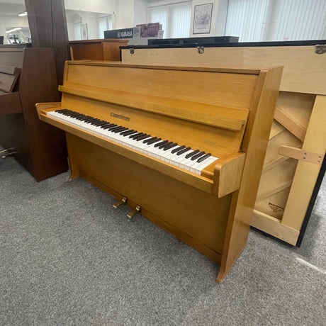 GROTRIAN-STEINWEG Klavier Mod. 100 Occasion Nussbaum hell Bj. 1960 (gebraucht) - Musik-Ebert Gmbh