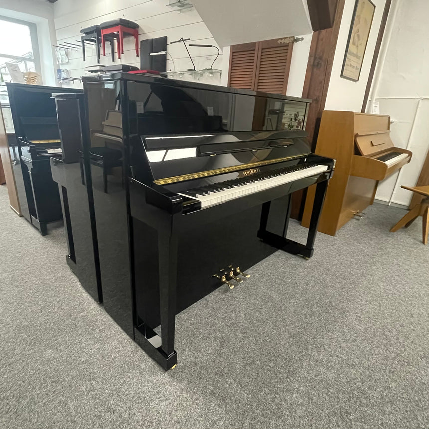 Schimmel Klavier C120 schwarz poliert mit  Bj. 2015 Bestzustand (gebraucht)