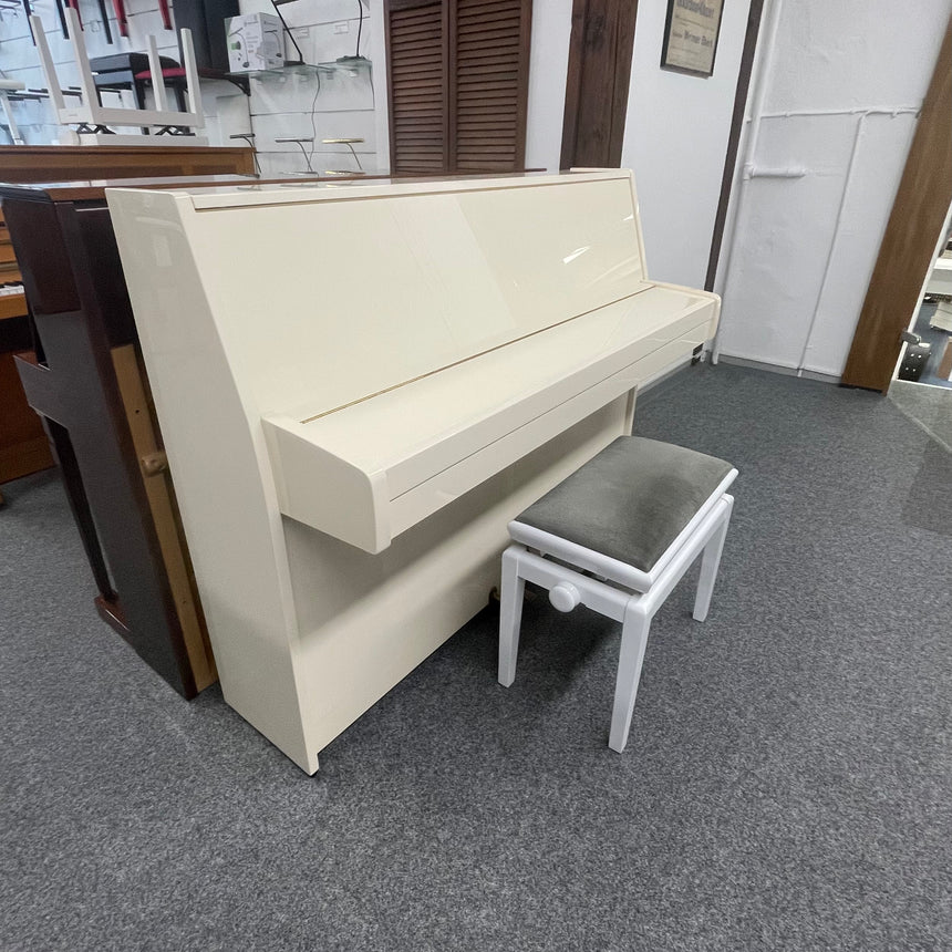 Yamaha Klavier P 112 weiß poliert Occasion sehr guter Zustand, Bj 1998 - schöner Klang, super Spielart (gebraucht) + Klavierbank 🌟🎹