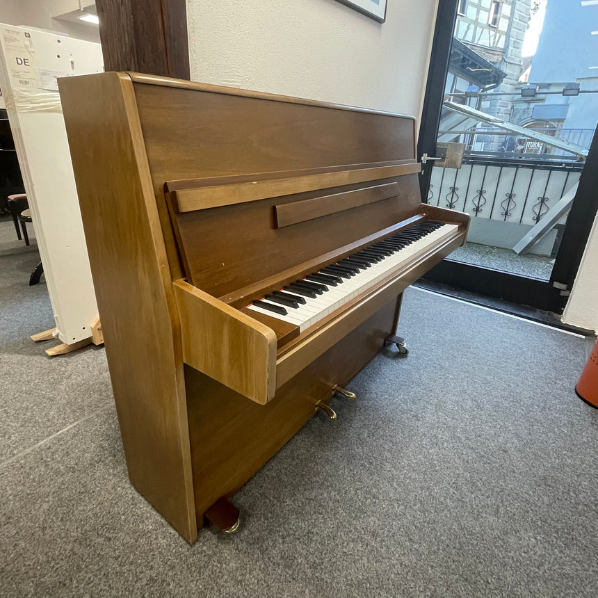 Schimmel - SABEL Klavier 120M Occasion Nussbaum Bj. 1975, mit Renner Mechanik (gebraucht)