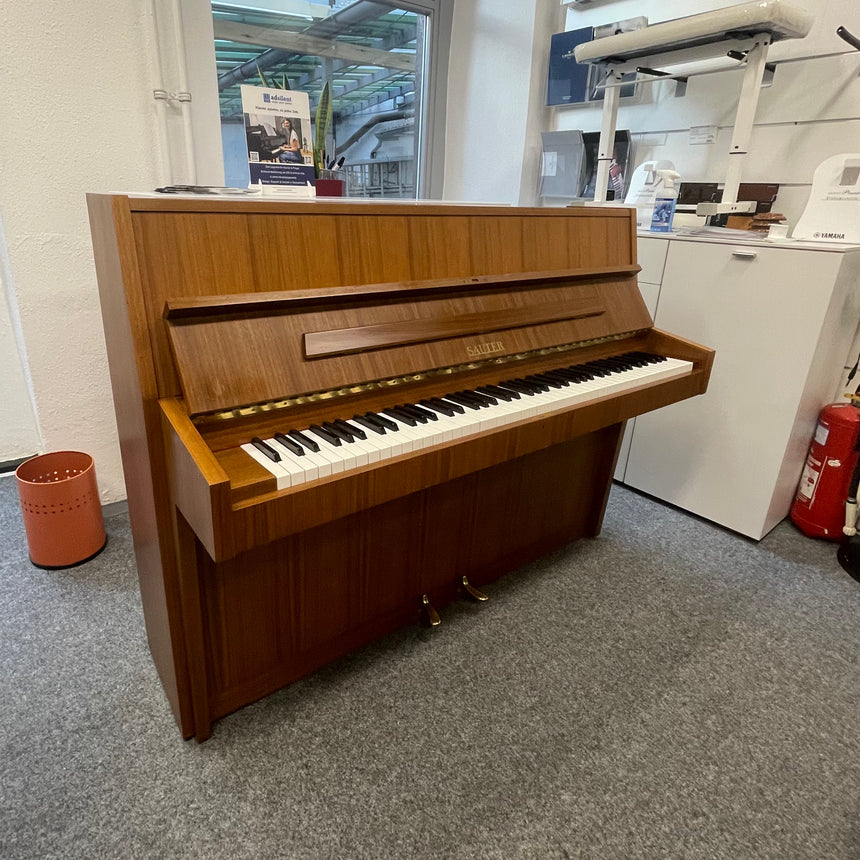 SAUTER Klavier 108 Occasion Nussbaum Bj. 1972, sehr guter Zustand mit Renner Mechanik (gebraucht)