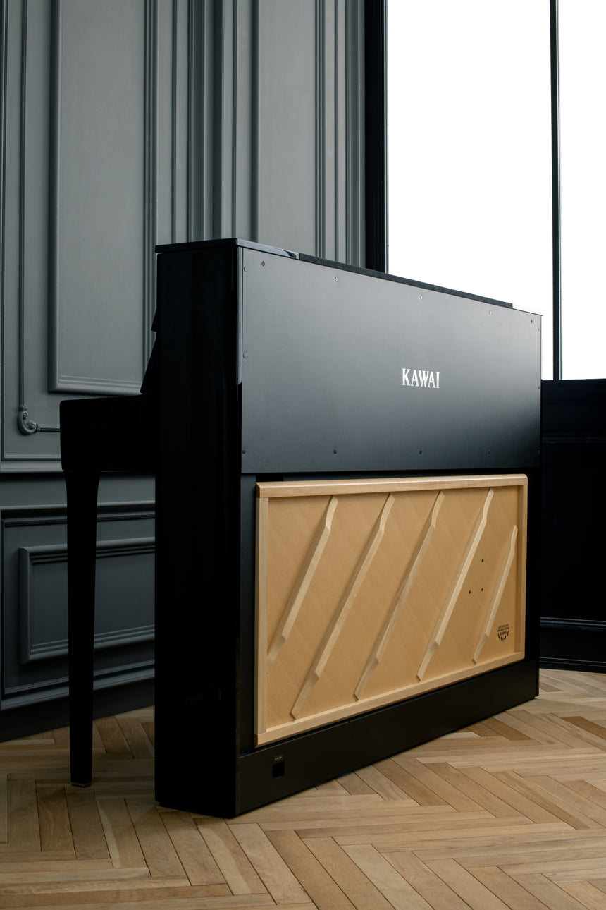 NEW Kawai Novus NV6 Hybrid Piano Schwarz poliert