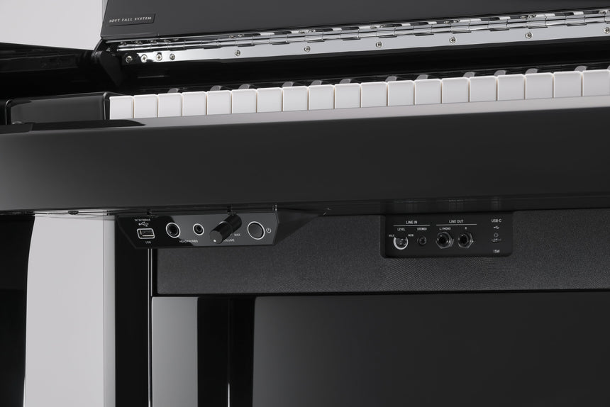 NEW Kawai Novus NV6 Hybrid Piano Schwarz poliert