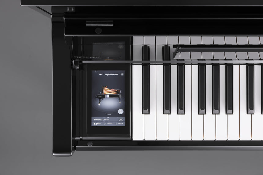 NEW Kawai Novus NV6 Hybrid Piano Schwarz poliert