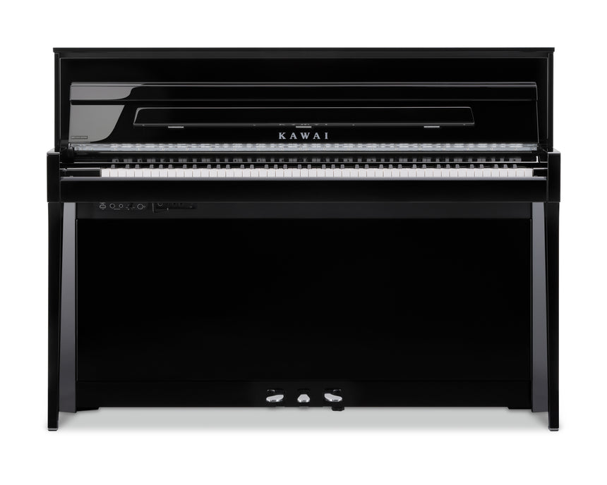 NEW Kawai Novus NV6 Hybrid Piano Schwarz poliert