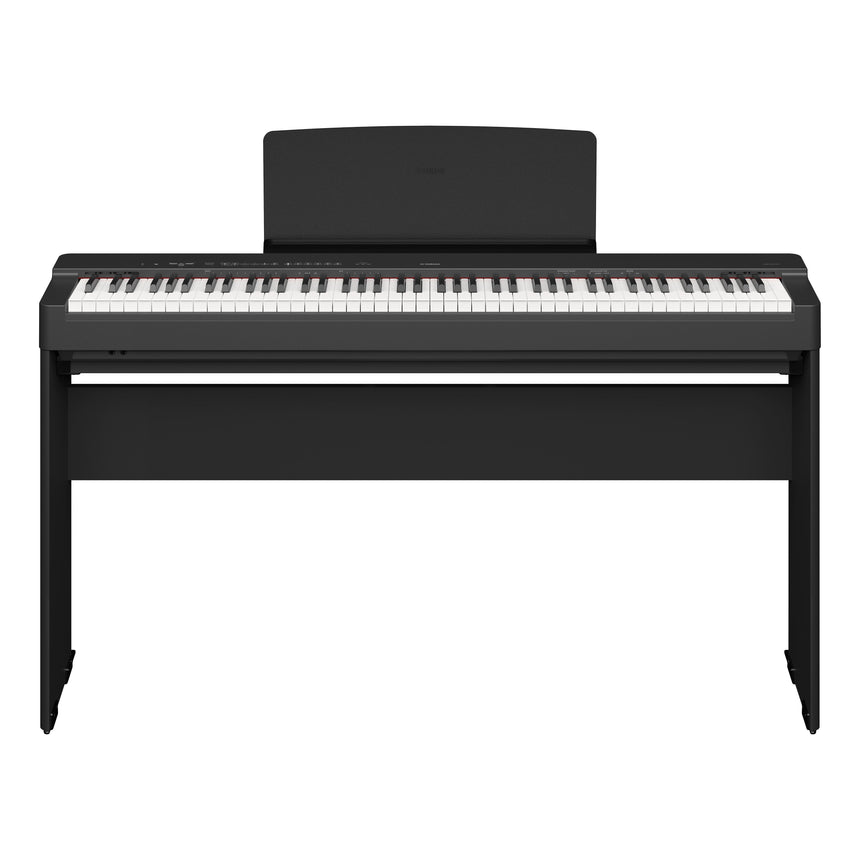 Yamaha Stage Piano P-225 Schwarz Bundle mit Ständer, Pedalen und Kopfhörer - Musik-Ebert Gmbh