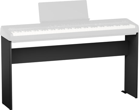 Support Roland KSF-40 BK, noir – vue oblique avec FP-40 vendu séparément
