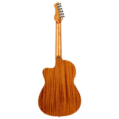 ORTEGA Performer Series Classical Guitar Cutaway - Black + Bag