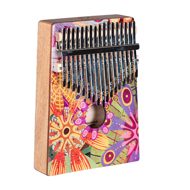 Sela Art Series Kalimba 17 Flower Power - Musik-Ebert Gmbh