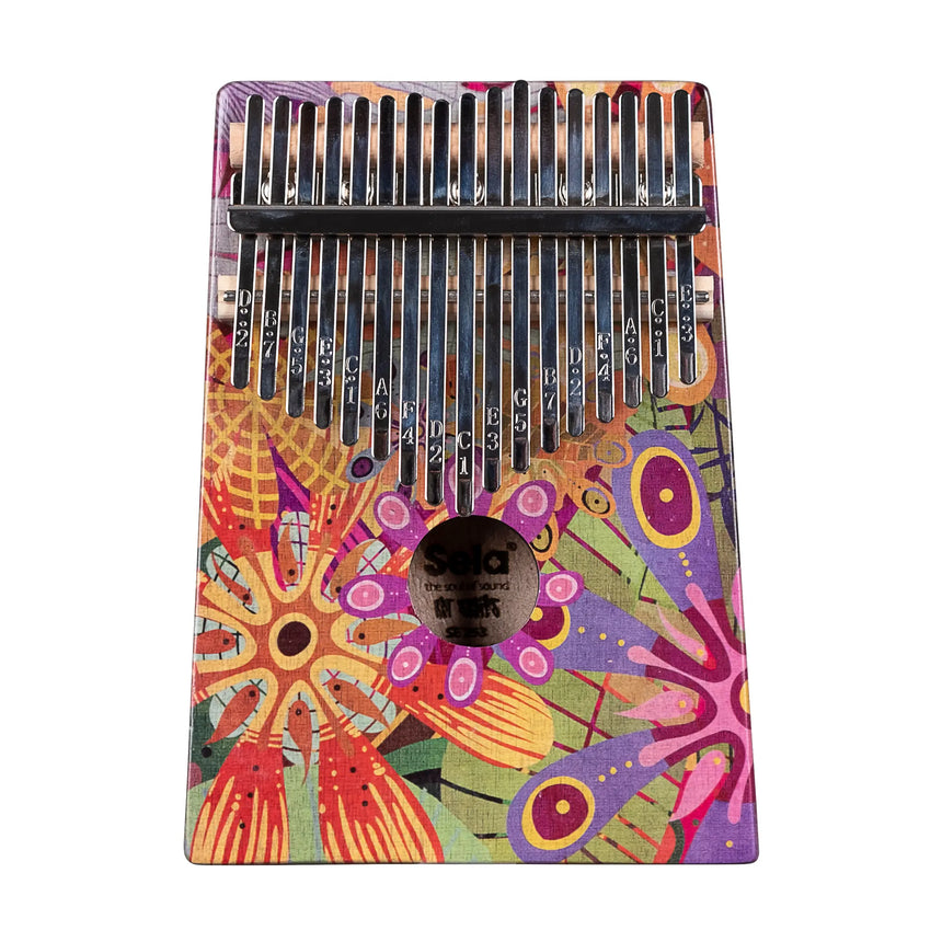 Sela Art Series Kalimba 17 Flower Power - Musik-Ebert Gmbh