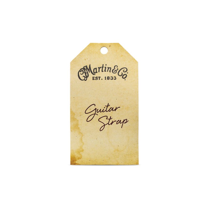Martin Suede Strap - Brown/Tan - Musik-Ebert Gmbh