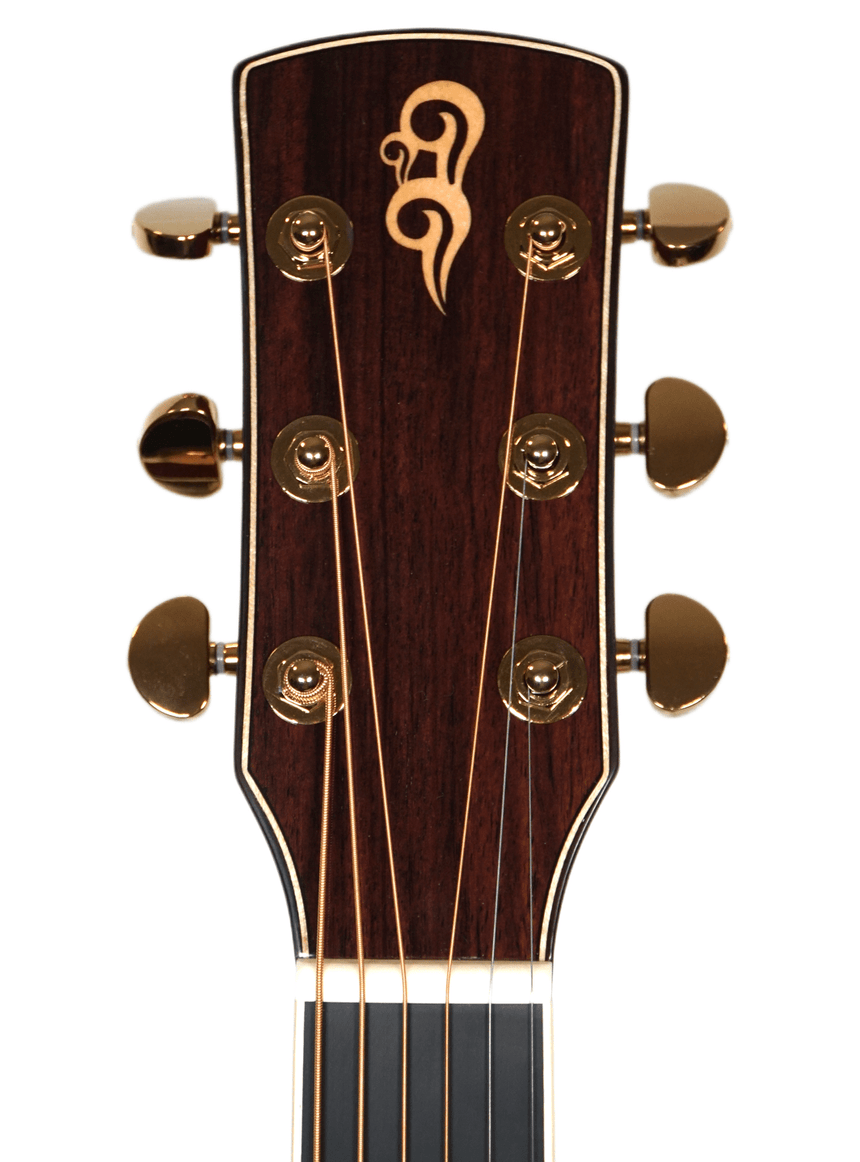 You's VK23E Koa Westerngitarre mit Tonabnehmer + Tasche - Musik-Ebert Gmbh