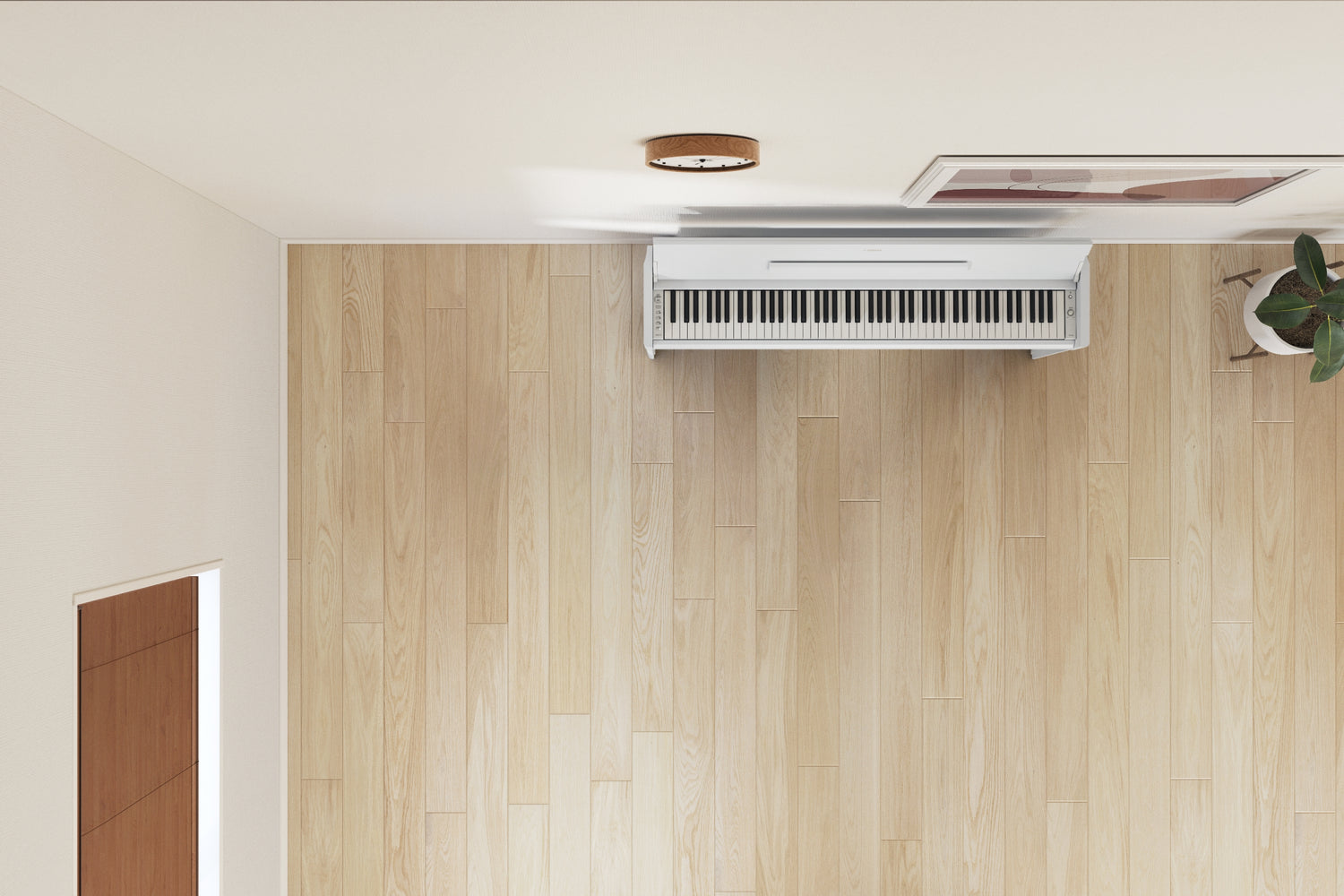 Yamaha YDP-S56 Weiß – Lifestyle