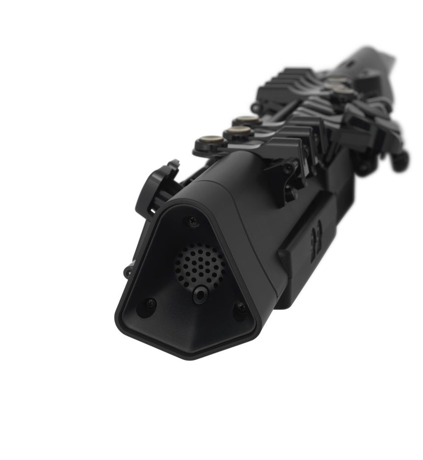 Saxophone numérique Yamaha YDS-122 – détail de la sortie acoustique