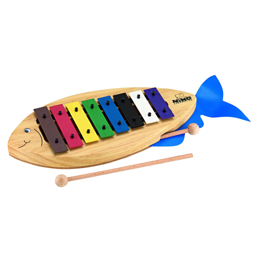 NINO Percussion C Major Scale Glockenspiel "Fisch" - Musik-Ebert Gmbh