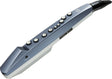 Roland Aerophone mini AE-01 Digitales Blasinstrument in Blau – Gesamtansicht schräg von rechts