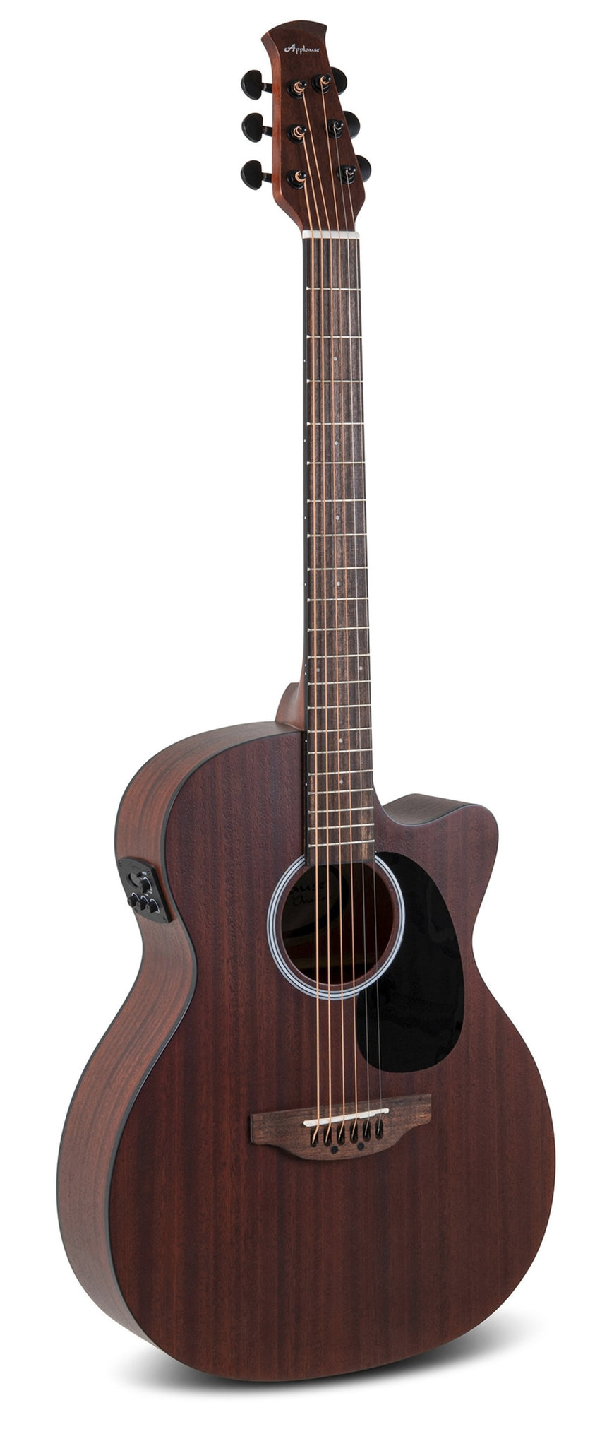 Applause Electric Acoustic Guitar Jump OM Cutaway Electro Lagoon AEO-69-B