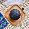 Mini tambour à langue en acier basique – Tambour de 3 pouces avec 6 tons pour la méditation et les voyages sonores