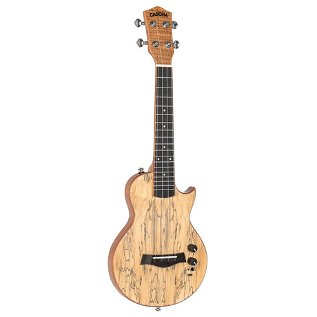 Cascha Electric Concert Ukulele Solidbody