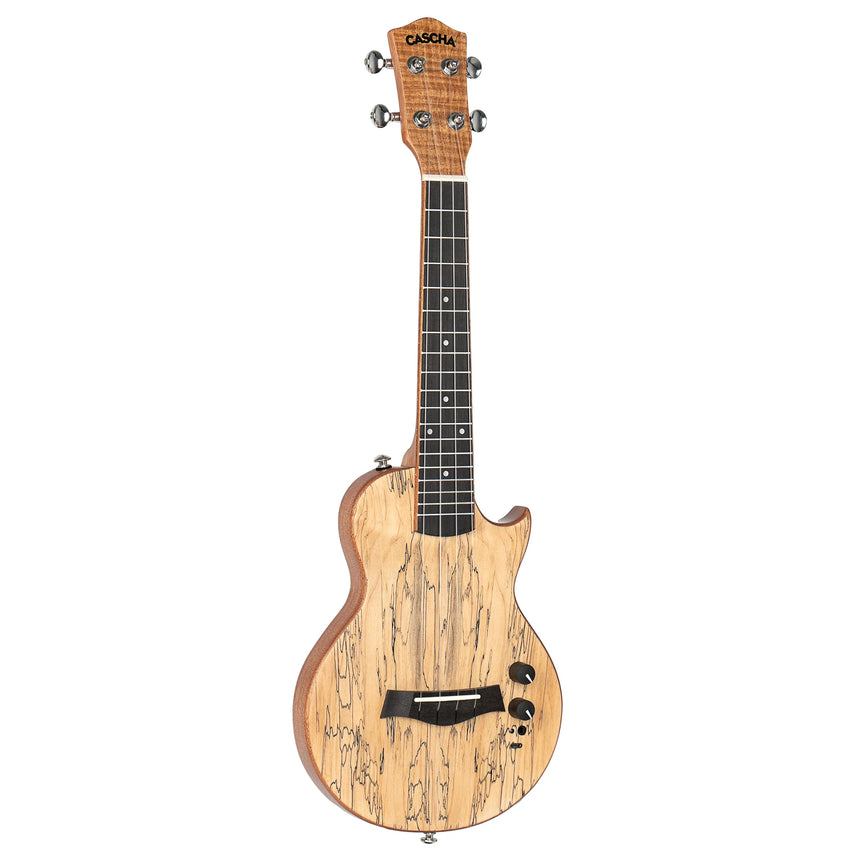 Cascha Electric Concert Ukulele Solidbody