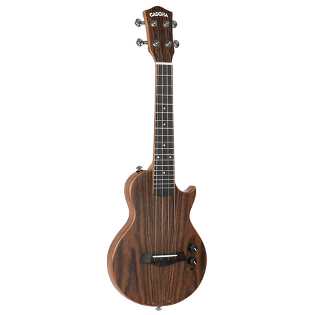 Cascha Electric Concert Ukulele Solidbody