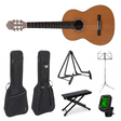 Prodipe Primera Konzertgitarre 7/8 Kinder-Set mit Tasche & Ständer Set-Bild