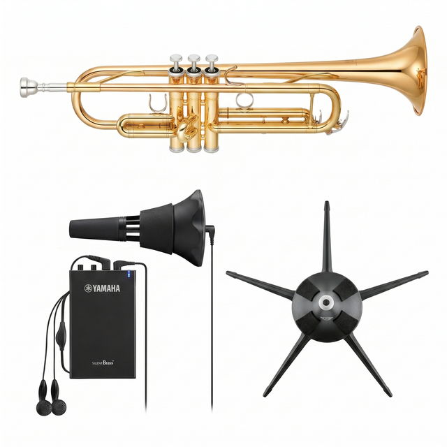 Yamaha YTR-4335 GII Trompeten-Bundle – Set-Bild