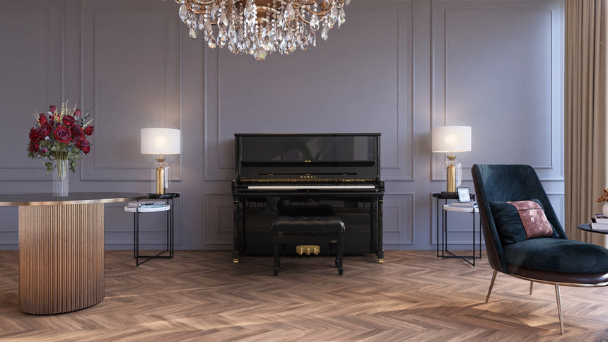 Kawai MS-130 Master Series Klavier schwarz poliert