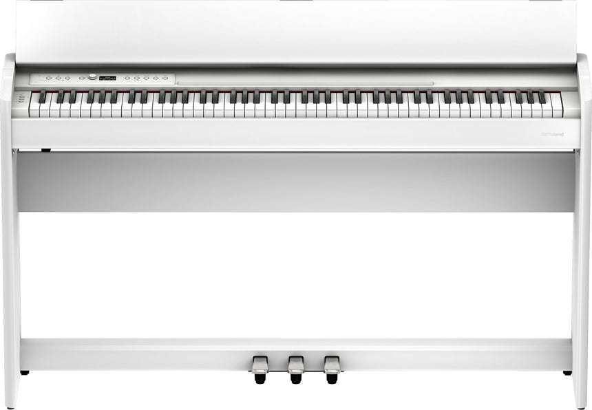 Piano numérique Roland F-701 blanc mat – vue de face