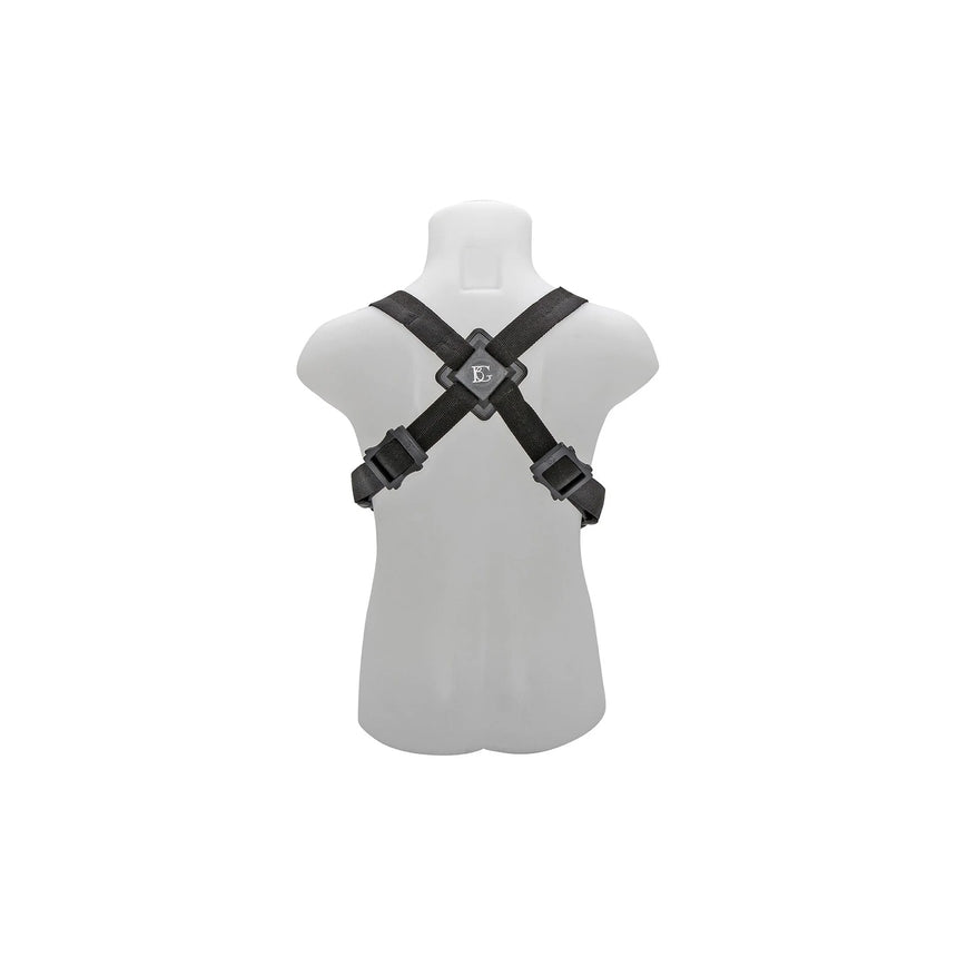 Black BG S42SH children’s saxophone harness – current manufacturer rear view
