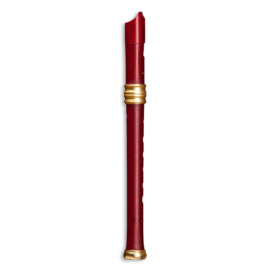 Flûte à bec Mollenhauer 0119R Adri’s Dream rouge, vue de côté