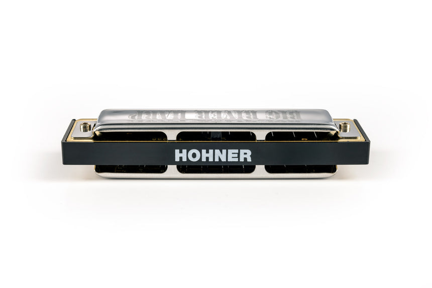 HOHNER Big River Harp MS – Vue avec inscription HOHNER