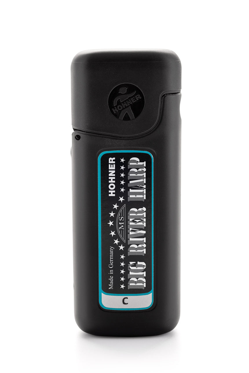 HOHNER Big River Harp MS – Étui noir avec repère de tonalité do
