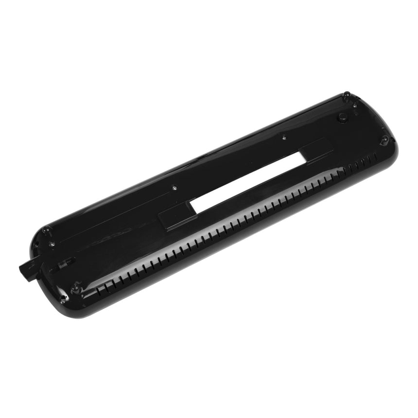 Cascha HH 2061 melodica in black – angled underside view