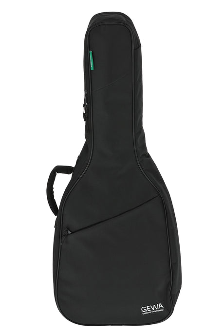 Housse GEWA Basic 5 noire pour guitare classique 1/2 – vue de face.