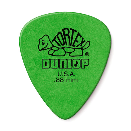Dunlop Tortex Standard 0,88 mm, einzelnes Plektrum, Vorderseite