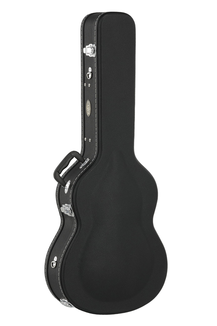 Étui GEWA Arched Top Economy pour guitare classique 523.270, noir – étui fermé en position verticale