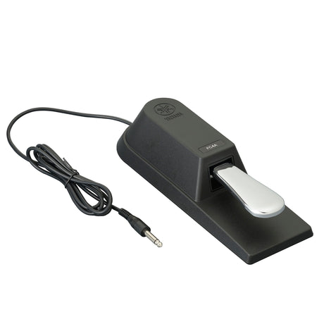 Yamaha FC4A Sustainpedal, schwarz/silber – Schrägansicht von der Gegenseite