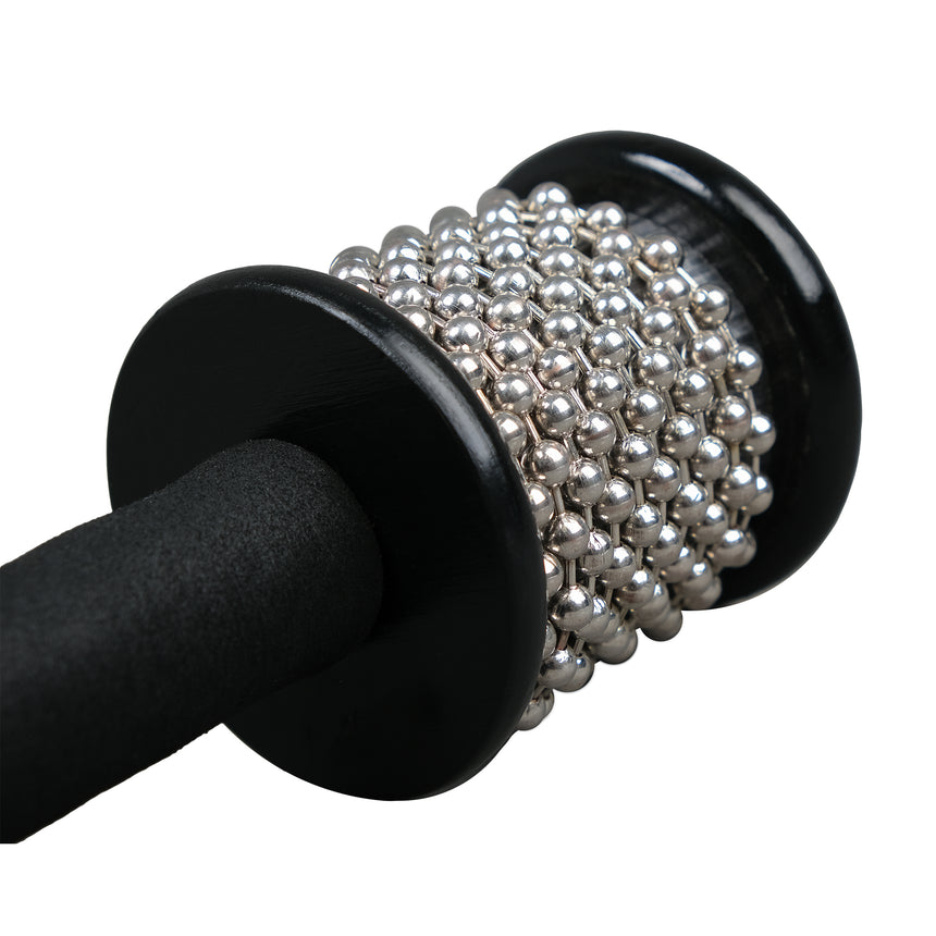 Sela Cabasa SEPCAB1, close-up of metal beads and handle