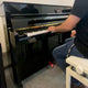 Grotrian - Steinweg Klavier Modell G – 118 schwarz poliert