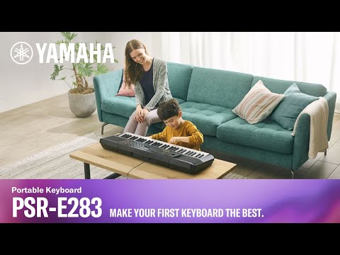 Yamaha Keyboard PSR-E283 - 61 keys - THE IDEAL BEGINNER KEYBOARD 