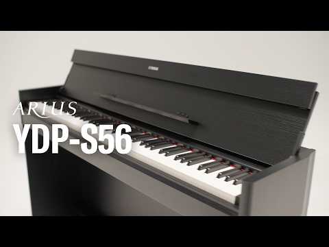 Yamaha Digitalpiano Arius YDP-S56 Schwarz – Overview & Demo