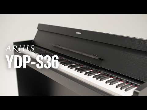 Yamaha Digitalpiano Arius YDP-S36 White Birch – Overview & Demo