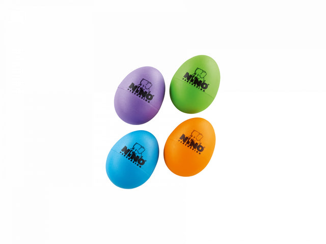 NINO Percussion Egg Shaker Sortiment - 4 teilig - Musik-Ebert Gmbh