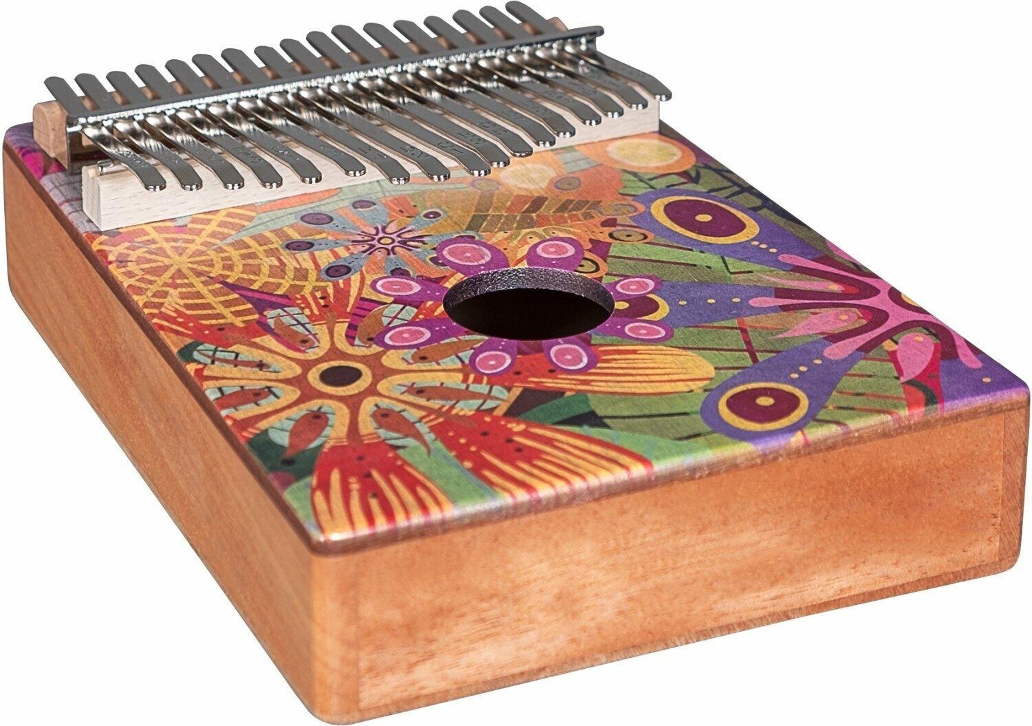 Sela Art Series Kalimba 17 Flower Power (SE 253) - Musik-Ebert Gmbh