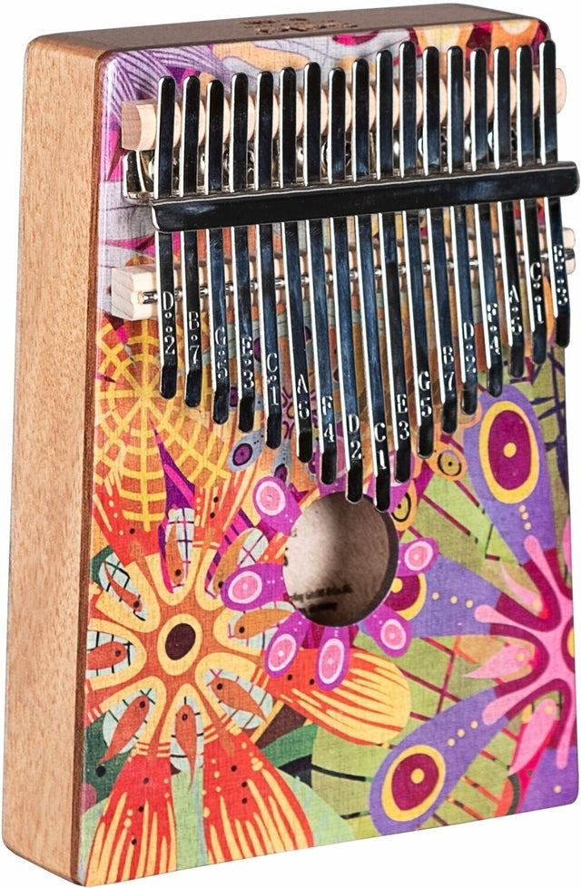 Sela Art Series Kalimba 17 Flower Power (SE 253) - Musik-Ebert Gmbh
